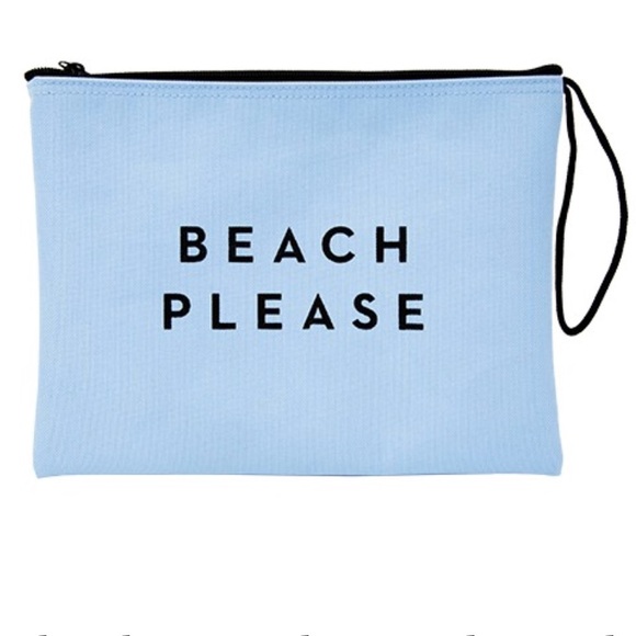 Milly ‘Beach Please’ Blue Water Resistant Bag - Picture 4 of 7